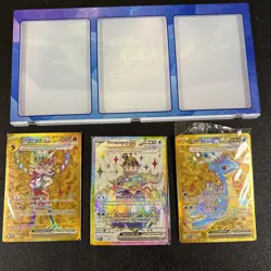 Pokemon TCG: Terapagos Ultra-Premium Collection Promos Set of 3 Cinderace ex - Image 1