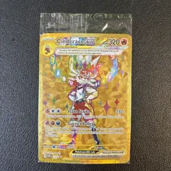 Pokemon TCG: Terapagos Ultra-Premium Collection Promos Set of 3 Cinderace ex - Image 2