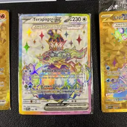 Pokemon TCG: Terapagos Ultra-Premium Collection Promos Set of 3 Cinderace ex - Image 3