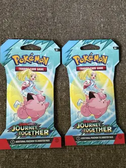 Pokemon Journey Together Scarlet & Violet Booster Pack ( 1 Pack ) Factory Sealed - Image 4