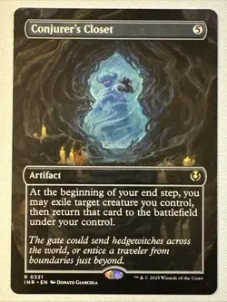 MTG / Conjurer's Closet / INR / #321 / Regular (Borderless) / Rare / NM - Image 1
