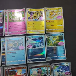 LOT 37 Pokemon TCG Chinese Gem pack Leafeon Espeon Jolteon Vaporeon Glaceon FM - Image 3