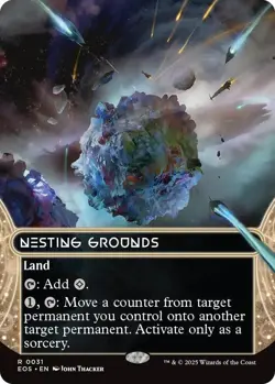 Nesting Grounds (0031) Edge of Eternities: Stellar Sights - Rare Borderless - Image 1