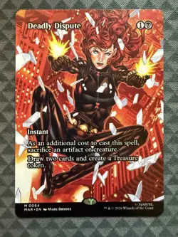 MTG Deadly Dispute #0064 Borderless Mythic Marvel Universe Eternal-Legal (MAR) - Image 2