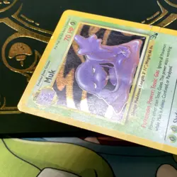 Muk 13/62 Holo Rare Fossil Pokemon Unlimited Holo Heavily Played - Image 5