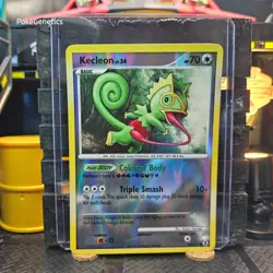 Kecleon Rising Rivals Reverse Holo Pokemon TCG 67/111 Platinum Common - Image 1