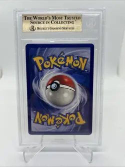 1999 Pokemon Base Set 1st Edition Shadowless Pikachu 3D Stamp BGS 9.5 POP 5 - Image 3