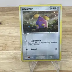 Pokemon Cards: Nintendo Black Star Promo: Whismur 18 - Image 1