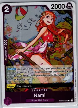 Nami PRB02-012 English Premium Booster -The Best- Vol. 2 - One Piece Card - NM - Image 1