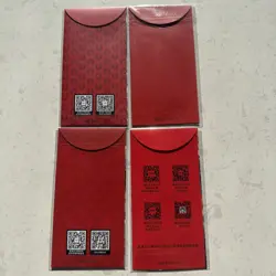One Piece Card Game Lunar New Year Red Packet Luffy Zoro Boa Sanji Set of 4pcs - Image 2