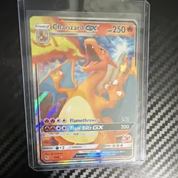Charizard GX Hidden Fates Holo Ultra Rare Card 9/68 Pokemon TCG NM Condition - Image 1