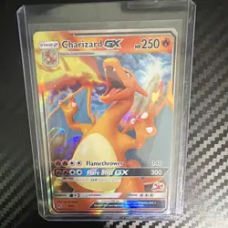 Charizard GX Hidden Fates Holo Ultra Rare Card 9/68 Pokemon TCG NM Condition - Image 3