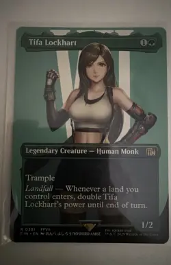 Tifa Lockhart (Borderless) Final Fantasy Regular Rare Mtg NMT - Image 1