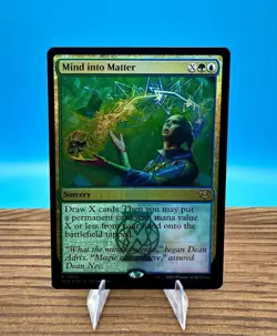 Mind into Matter (SOS 202) Secrets of Strixhaven Foil, Magic The Gathering - Image 1