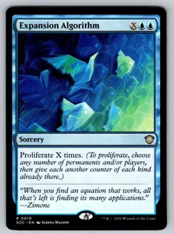 Expansion Algorithm R Commander: Secrets of Strixhaven 19 NM - Image 1