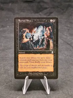 Buried Alive | MTG Magic Odyssey | Miscut | MP - Image 1