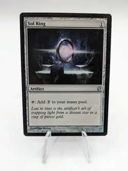 Sol Ring | MTG Magic Commander 2013 | Misprint | MP - Image 1