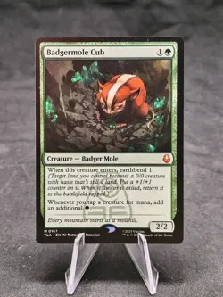 Badgermole Cub | MTG Magic Avatar: The Last Airbender | Misprint | NM - Image 1