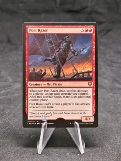 Port Razer | MTG Magic Commander Legends | Misprint | NM - Image 1
