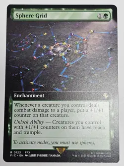 Sphere Grid | NM | Extended Art | FIC | R 0123 | MTG - Image 1