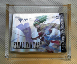 MTG Final Fantasy Collector Booster Box Sealed ENGLISH Acrylic Case 0 ALTERATION - Image 1
