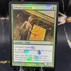 Magic the Gathering - Sylvan Caryatid - Promo Foil - MTG - Theros - LP - Image 1