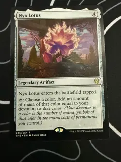 Nyx Lotus 235 Rare Theros Beyond Death Magic: The Gathering Near Mint - Image 1