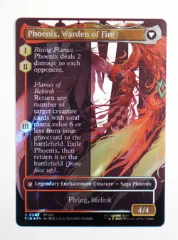 Joshua Phoenix's Dominant Final Fantasy MTG ~ #542 Borderless NM Surge Foil - Image 2