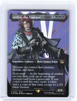 2025 Magic: TG—Ardyn, the Usurper (Borderless) #524 FIN—Rare Surge Foil - Image 1