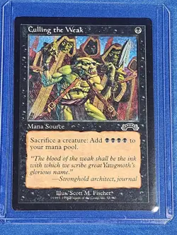 Culling the Weak - Exodus Regular ~LP~ Magic The Gathering MTG - Image 1