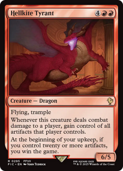 Hellkite Tyrant - 295 - FIC - Near Mint - MTG - Image 1