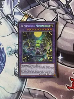 (BLGG) Yugioh El Shaddoll Meshachrer BLGG-EN022 Secret Rare 1st Edition VLP - Image 1