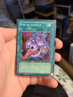 Yugioh Pot of Avarice EEN-EN037 Super Rare - Image 1