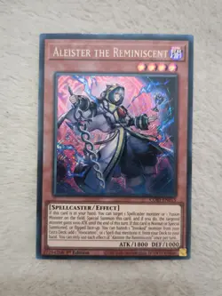 Aleister the Reminiscent cori-en015 1st Edition Secret Rare Yu-Gi-Oh! - Image 1