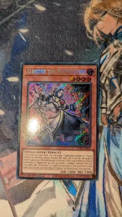 YuGiOh! | Aleister the Reminiscent CORI-EN015 | Secret Rare 1st Ed. NM - Image 1