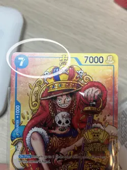 Monkey D. Luffy P-043 (2nd Anniversary Stamped Promo) One Piece TCG English NM- - Image 3