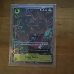 One Piece CCG Nico Robin OP09-107 Rare Alternative Art Emperors in the New World - Image 1