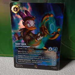 Daisy Duck - Paranormal Investigator 24/P3 Disney Lorcana Promo Foil English - Image 3