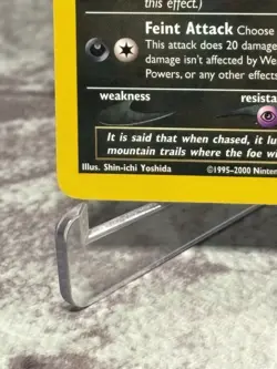Murkrow 24/111 2000 Neo Genesis Pokemon Card TCG Vintage WOTC Non Holo Rare - NM - Image 5