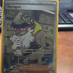 Pokemon Tarragon 116/088 POR Trainer Supporter Card Standard - Image 1