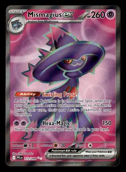 Mismagius ex 112/094 Ultra Rare Phantasmal Flames Pokemon Card - Image 2