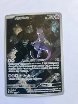 Mewtwo 052 Sv: Scarlet & Violet Promo Card Pokemon TCG Lightly Played - Image 1