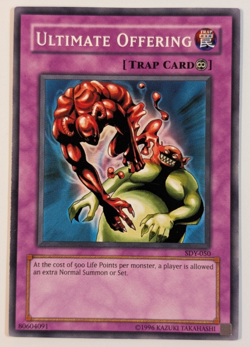Yugioh TCG Card - 1x Ultimate Offering - SDY-050, NM/LP Vintage Unlimited Common - Image 1