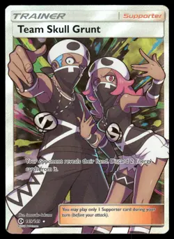 Pokemon Cards Team Skull Grunt 149/149 Sun & Moon Rare Ultra NM *1 - Image 1