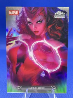 2026 TOPPS CHROME Marvel SCARLET WITCH FanFare Card FF-36 - Image 1