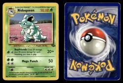 Nidoqueen 23/64 Unlimited Rare Jungle Pokemon Card - 1 - Image 1