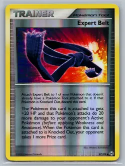 Expert Belt Arceus #87/99 Uncommon,Reverse Holo Pokemon Card - Image 1