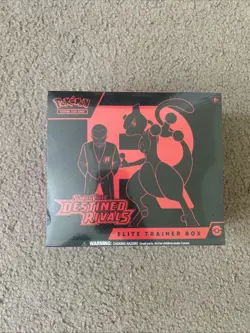 Pokemon Scarlet Violet Destined Rivals ETB Elite Trainer Box - Sealed & In Hand - Image 1