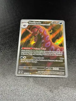 Scolipede 134/086 Pokemon TCG Black Bolt Illustration Rare Card NM/M Condition - Image 2