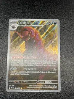 Scolipede 134/086 Pokemon TCG Black Bolt Illustration Rare Card NM/M Condition - Image 4
